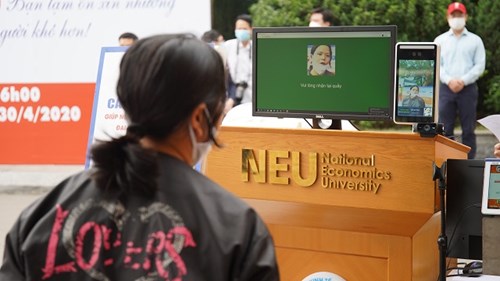 Điểm phát gạo nhận diện khuôn mặt, giọng nói đầu tiên ở Việt Nam