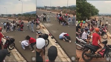 Hai nhóm nữ sinh Bình Phước đánh nhau hội đồng vì 500 ngàn đồng
