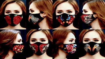 Độc đáo khẩu trang thêu chống Covid-19 của Việt Nam