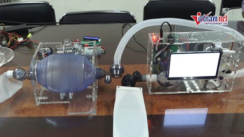 Đại học Điện lực nghiên cứu thành công máy trợ thở