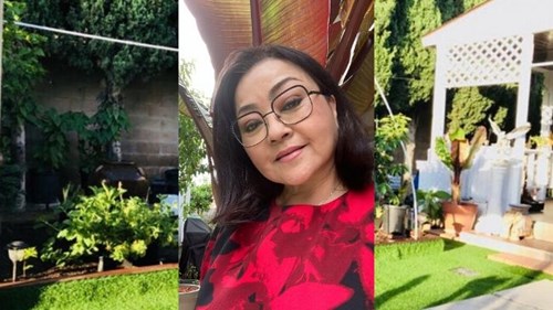 Thăm vườn nhà rộng gần 500m2 của danh ca Hương Lan ở Mỹ