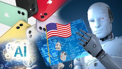 Mỹ dẫn đầu thế giới về AI, lợi nhuận nhà máy iPhone giảm 'sốc'