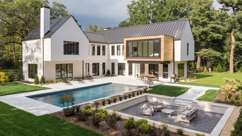 Căn biệt thự thiết kế lạ hút sáng vào từng ngõ ngách