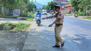 Thái Nguyên xử lý hàng loạt phương tiện chạy quá tốc độ