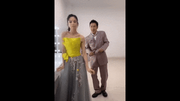 Lý Nhược Đồng, Trần Hạo Dân nhảy trên nền nhạc phim 'Mắt Biếc'