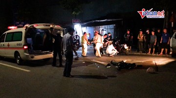 Truy tìm xe container cán chết nam thanh niên rồi bỏ chạy