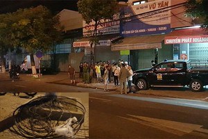 Nam thanh niên bị cứa cổ nguy kịch vì vướng dây cáp thòng lọng