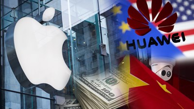 Apple đối mặt án phạt 26 tỷ USD, Mỹ trừng phạt thêm 11 công ty Trung Quốc