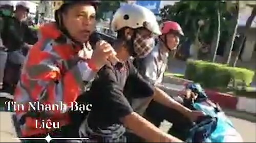 Nhóm thanh niên Bạc Liêu chạy xe dàn hàng ngang, bốc đầu, đọc rap inh ỏi