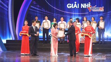 VietNamNet nhận giải nhì Báo chí toàn quốc về thông tin đối ngoại