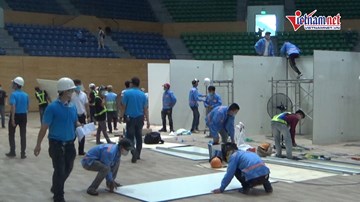 Gấp rút hoàn thiện Bệnh viện dã chiến Tiên Sơn quy mô 2.000 giường