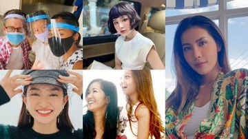 Sao Việt nghiêm túc cách ly, kêu gọi phòng chống dịch Covid-19