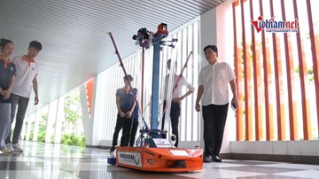 Việt Nam chế tạo robot khử khuẩn '3 trong 1' ứng dụng công nghệ mới nhất TG