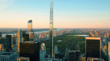 Ghé thăm tòa nhà chọc trời mỏng nhất thế giới với những căn hộ xa hoa