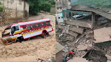 Sập chung cư 5 tầng ở Ấn Độ, gần 100 người bị vùi trong đống đổ nát