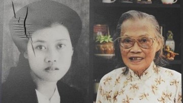 Người phụ nữ kéo cờ ngày Quốc khánh 2/9/1945 qua đời