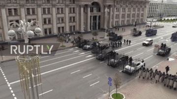 Biểu tình ở Belarus ngày càng 'nóng', gần 150 người bị bắt giữ