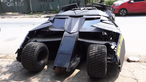 Cậu sinh viên bỏ ra 500 triệu đồng tự chế xe Batman
