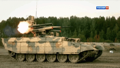 Uy lực xe chiến đấu ‘Kẻ hủy diệt’ của quân đội Nga