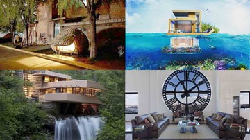 Khám phá những ngôi nhà kỳ lạ mà bạn không tin rằng nó tồn tại