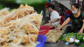 Bán 'món ngon tiến vua', quán nem nắm thu hàng chục triệu đồng/ ngày