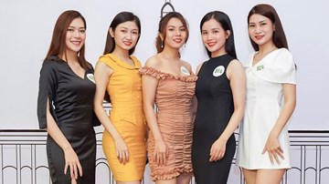 Thí sinh Hoa khôi du lịch trổ tài hát, 'bắn' tiếng Anh vòng sơ khảo