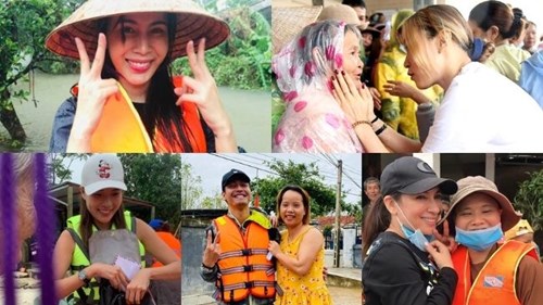Thủy Tiên quyên hơn 100 tỷ đồng, nhiều nghệ sĩ bay vào cứu trợ miền Trung
