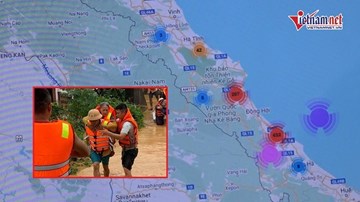 Hệ thống công nghệ dựng trong 5 ngày giải cứu hàng trăm hộ dân vùng lũ