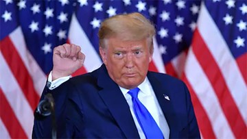 TT Trump đặt dấu hỏi về kết quả kiểm phiếu, Twitter nhanh tay ẩn bài viết