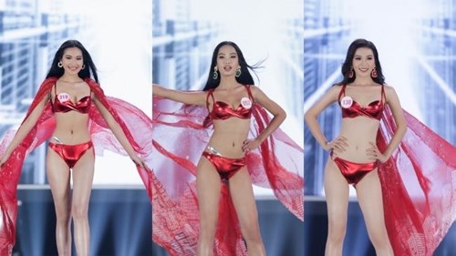 Top 22 Hoa hậu Việt Nam 2020 rực lửa trình diễn bikini
