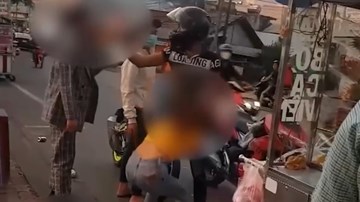 Đánh phụ nữ giữa đường, chàng trai bị 2 người đàn ông 'xử nóng' tại chỗ