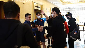 Tuyển Việt Nam hội quân giữa trời lạnh giá chuẩn bị vòng loại World Cup