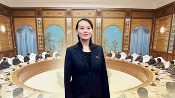 Em gái ông Kim Jong Un tái xuất, đáp trả Ngoại trưởng Hàn Quốc