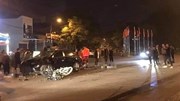 Khoảnh khắc xe máy kẹp 3 đâm trực diện ô tô, 2 sinh viên tử vong