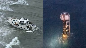 Rơi khỏi du thuyền, người đàn ông bơi 2km tới ngọn hải đăng chờ cứu