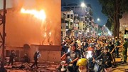 TP.HCM: Cháy phim trường ở Gò Vấp, hàng ngàn phương tiện thất thủ