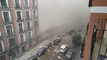 Nổ lớn ‘xé nát’ một trường học ở thủ đô Tây Ban Nha