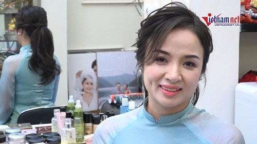 Những kiểu tóc kết hợp cùng áo dài hot nhất năm cho cô quý Hà Thành