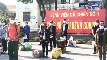 Thêm nhiều bệnh nhân ở Hải Dương khỏi Covid-19 được về nhà đón giao thừa