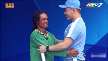 Dương Lâm, Ngọc Sơn hết mình giúp người đàn ông bị bỏng biến dạng mặt