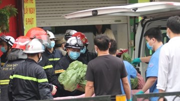 Cháy cửa hàng đồ sơ sinh ở Hà Nội, 4 người tử vong