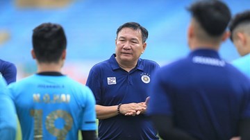 Tân 'thuyền trưởng' Hà Nội FC khẳng định vẫn tiếp tục bám đuổi, đua vô địch