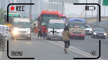 CSGT bí mật ghi hình nhà xe đón trả khách dọc đường