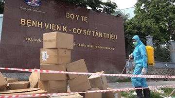 Hà Nội phong tỏa viện K, xác định nguồn lây 10 ca dương tính Covid-19