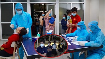 TP.HCM: Cấp tốc lấy mẫu xét nghiệm xuyên đêm 6000 cư dân Sunview Town