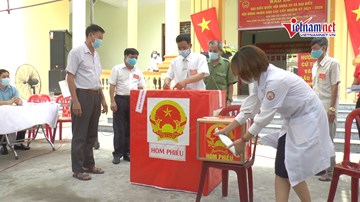 Bắc Ninh diễn tập bầu cử sớm giữa tâm dịch Covid-19