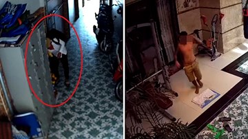 Dân mạng 'bó tay' với hành động của tên trộm khi lẻn vào nhà dân