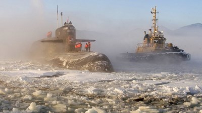 Cảnh hiếm bên trong tàu ngầm hạt nhân lừng danh của Nga