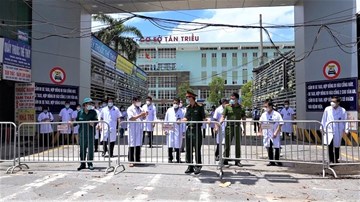 Bệnh viện K Tân Triều dỡ phong tỏa