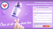 Website nhận ủng hộ trực tuyến Quỹ vắc xin phòng Covid-19